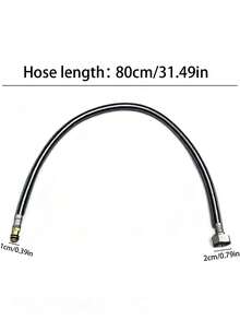 3pcs/Set 360° Swivel Hot & Cold Dual Control Faucet, Stainless Steel Dual Handle Bathroom Sink Faucet, 304 Stainless Steel Chrome Plated Surface, Single Hole Installation, G1/2" Connection, Modern Aesthetic Design, Suitable For Home And Hotel Bathroom Sink, Modern Kitchen, RV And Washbasin, Ideal For Holiday Gifts And Bathroom Renovation