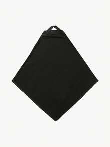 1pc Women's Solid Color Turban Headscarf, Casual Versatile Muslim Headwrap - Multicolor - View 4