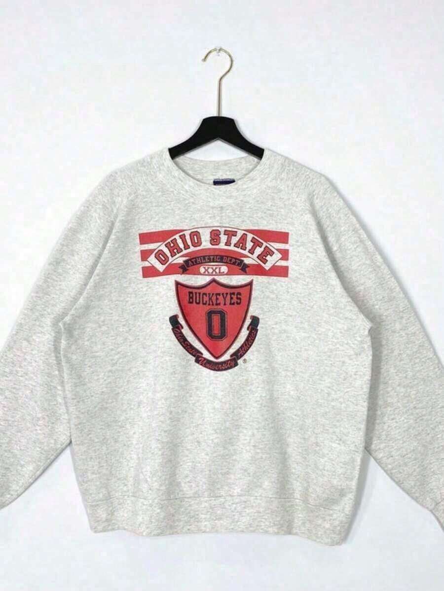 Hoodies For WomenBasic Cotton Vacation T-Shirt Vintage 90s New York Knicks Shirt, Crewneck New York Knicks Sweatshirt, Retro Hoodie For Women And Men Unisex Basic Layering T-ShirtLoose And Comfortableed Hardy Clothes Tops - 灰色 6 - 查看 1