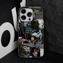Funda de teléfono T-Twilight TV para 17,16,15,14,13,12,11,Pro,Max,Plus, cubierta mate negra a prueba de golpes - z8 - Ver 8