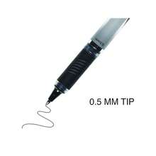Juego de 12 bolígrafos de punta ultrafina de 0,5 mm R2 Precision Rollerball con agarre cómodo para escuelas, oficina, escritura y diarios, tinta negra - Precisión-0,5 mmPrecisión 05 mm - Ver 6