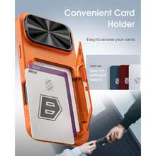 Wallet Case For IPhone 17 Pro With Camera Case, Card Holder (3-5 Cards), Military-Grade Drop-Resistant, Rugged For Women And Men, Protective Case For IPhone 17, 37517521 - Multicolor - View 5