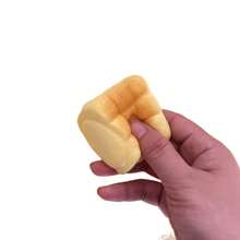 Squishy & Decompress Rabbit Rice Cake Toys, Creative Finger-Pressing Soft Slow Rebound Stress Relief Small Gift For Friends And Family - Multicolor - View 5