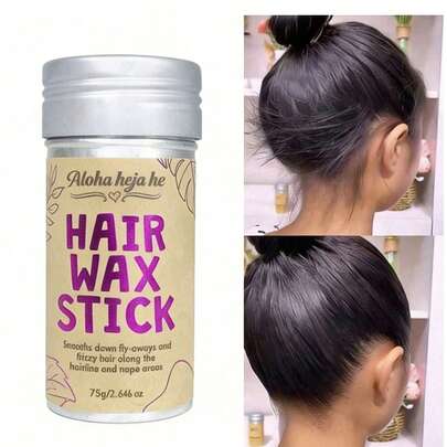 Styling Wax Stick, Perfect For Controlling Natural Or Wig Curls And Asymmetrical Edges, Non Greasy, Suitable For Controlling Curls And Edge Laying, Styling And Shaping Hair Wax Sticks (Bottle Label Random) Hair Accessories Suitable For Fancy Dress Shop