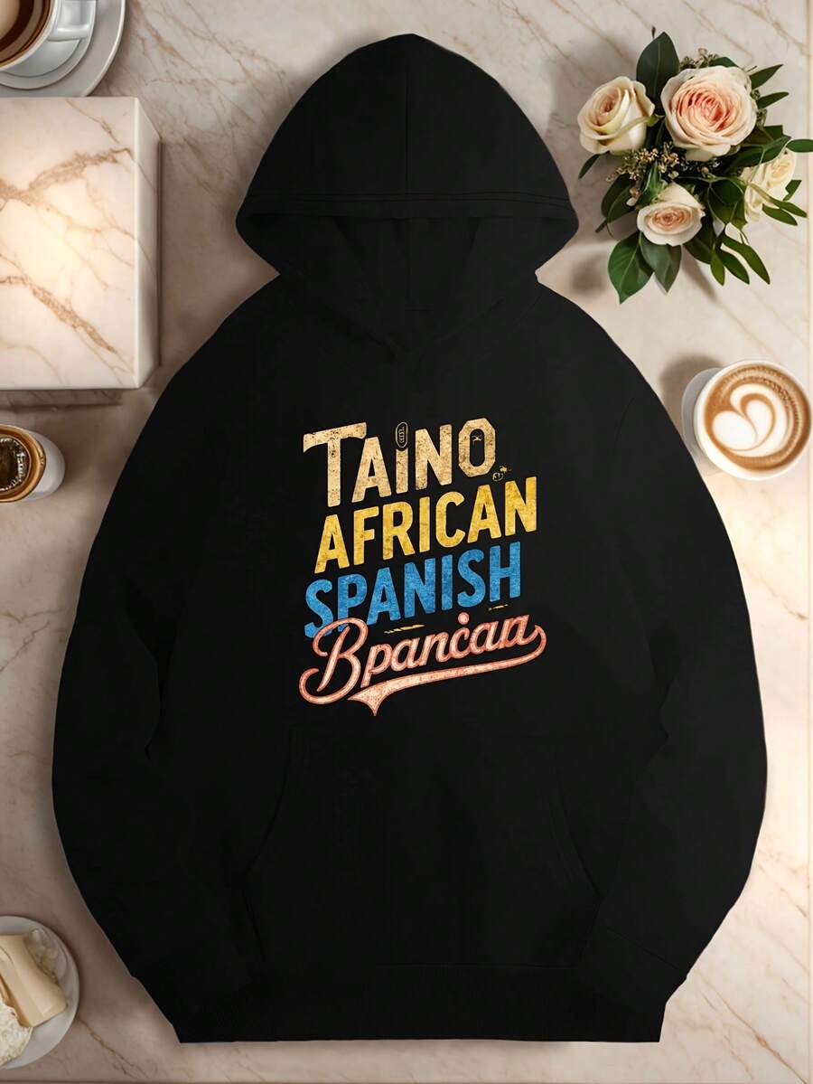 Cultural Diversity And Heritage Women-S Plus Size Casual Hoodies - Đen 6 - Xem 1