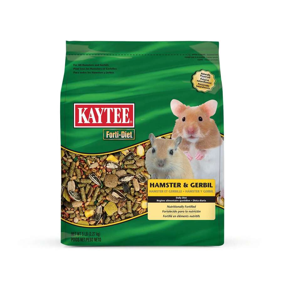 Hamster And Gerbil Food Pellet Blend With Vegetables Grains And Seeds 5lb - 1 - 查看 1