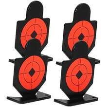 BESPORTBLE 4 Piezas De Tiro con Objetivos Pequeños Herramienta Ajustable Objetivo De Ejercicio Ayuda De Práctica Duradera Soporte para Objetivo Objetivo Portátil Objetivo De - 7.00X5.00X4.50CM-como se muestra - Ver 1