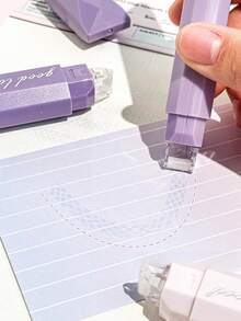 4pcs Double-Sided Dotted Adhesive Tape Set, High Capacity, Essential Stationery, Suitable For Crafts, Scrapbooking, Photos, School, Office Supplies, No Residue And Quick Drying - Sets - View 5