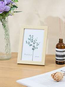 5/6/7/8/10 Inch A4 Minimalist Wooden Photo Frame, Freestanding Or Wall Mounted, Nordic Style, Great Gift - Multicolor - View 11