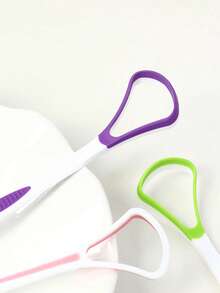 3 st/1 st Denna tungrengörare är utformad för att effektivt ta bort bakterier, matrester och luktframkallande ämnen från tungans yta. Som visas på jämförelsebilden kan den rengöra den smutsiga tungan så att den blir ren och frisk, vilket avsevärt förbättrar munhälsan och minskar lukt. - Multifärgad - Visa 10