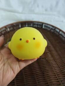 1/2/5/6/12PCS Cute Stress Reducing Simulated Silicone Chick,Squishy Toy,Soft And Cute,Fidget Toy,Taba Squishy - Multicolor - View 8