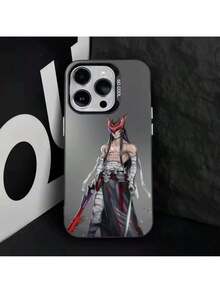 Custodia compatibile con Gotten Yone, adatta per iPhone 16, 15, 14, 13, 12, 11, 8, 7, Pro, Max, Plus, Mini, XS, SE, antiurto, in materiale rigido opaco nero, compatibile con 17, 17 Pro, 17 Pro Max - Z6 - Visualizzare 8