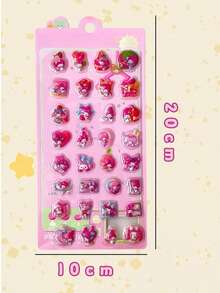 防水可爱卡通朋友手提包装饰时尚可爱贴纸，部分款式可能存在色差，随机发货。 - 彩色 - 查看 7