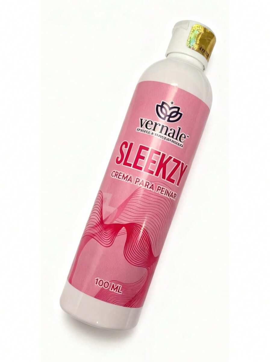 SLEEKZY suavizado pelo crema para desenredador , voluminizador , fijación con moldeador pelo , dedicado cortes de cabello crema VERNALE resultados Visibles desde la 1era aplicación - Nutritiva - Ver 1