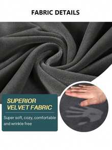 1件装，躺椅套，防滑沙发套，沙发套家具保护套，适用于卧室、办公室和客厅家居装饰，防猫抓，可拆卸，可水洗，保护椅子表面，多功能用途，奢华风格，涤纶和氨纶面料，适合多种用途