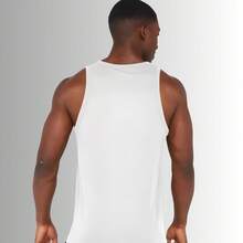 Men's Tank Top MZ Lightweight And Comfortable Cotton - White - View 4