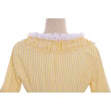 Women's Queen  Rococo Ball Gown Victorian Dress Costume Yellow - Màu vàng - Xem 7