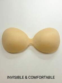 2/1pc Adhesive Push-Up Bra, Sexy Silicone Nipple Covers, Women's Garter Belt, Wedding Dress, Photoshoot, Suitable For Small Busts, Thickened For Extra Lift, Lightweight And Breathable For Summer, Invisible Bra Inserts, Women's Lingerie Gift - Multicolor - View 11