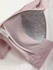 5-Piece Set Of Women's Bras, With Adjustable Front Snap Design, Providing Shaping And Firming Effect, Making The Breast Shape More Rounded And Upright. One-Piece Non-Detachable Padding, Which Doesn't Fall Out Of The Cups. Strong Elasticity, Comfortable Fit, Suitable For Daily Wear Bras. - 彩色 - 查看 10