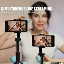 播客设备套装，包括音频接口、一体式现场声卡和BM800电容麦克风，专用于播客录制，是录音、广播和直播的理想之选。兼容和安卓手机，适合冬季假期、音频/视频录制、采访、游戏和直播。迷你麦克风 - 黑色 - 查看 8