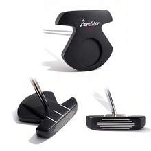 WUDAY Low Center-Of-Gravity Golf Putter, Anti-Slip Handle And Alignment Line, Cast The Stainless Steel Shaft, High Quality Material Design - Black - View 9