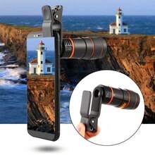 1pc Universal 8X/12X/20X Telephoto Lens Attachment, Clip-On Long Focus Lens For Smartphone And Tablet, High Definition Photography Zoom Lens - Multicolor - View 7