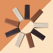 1 Pack Of Chocolate Shaped Eraser, Student Drawing And Writing Pencil Eraser, Stationery Office Supplies - 橡皮擦 - 查看 6