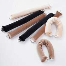 3 Pcs Satin Curling Rod Headband Heatless Soft Hair Rollers For Ponytails Lazy Curls Styling Sleep Flexi Rods No Heat Styling Tools - Multicolor - View 4