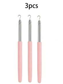 1 chiếc dụng cụ hỗ trợ tháo lắp vòng tay, phụ kiện vòng tay bằng thép không gỉ, móc cài vòng tay, dây đeo vòng tay mỏng, dụng cụ tháo lắp vòng tay cầm tay, quà tặng, đồ dùng du lịch, đồ giá rẻ, vật dụng cần thiết khi đi du lịch. - Nhiều màu - Xem 9