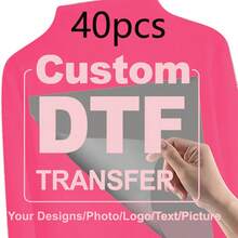 Stiker Setrika Panas Vinyl DTF Custom Gambar dan Teks untuk Berbagai Ukuran, Gunakan Desain atau Foto Anda untuk Personalisasi DIY, Cocok untuk Dekorasi Kaos, Bantal, Tas dan Pakaian, 1/5/10/20 pcs - MultiWarna - View 28