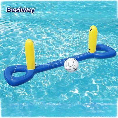  Conjunto inflable de baloncesto Bestway 52133/52123/52418, juego de piscina flotante, conjunto de pelota de agua para nadar, juego de piscina inflable, juguetes de piscina, conjunto de voleibol de agua para nadar, piscina inflable para nadar