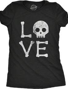 Women's Casual Black Cotton Round Neck Short Sleeve Regular T-Shirt With Slight Stretch Fabric - 黑色 - 查看 1