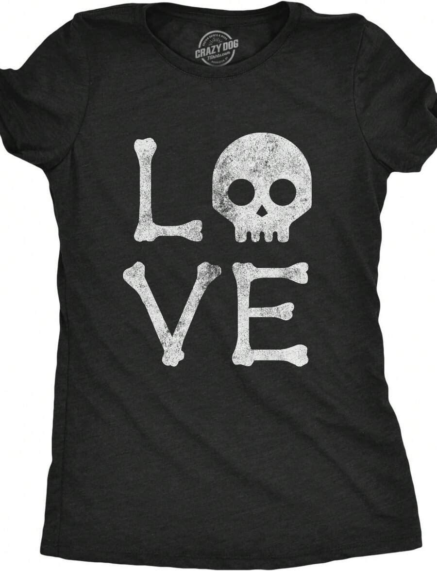 Women's Casual Black Cotton Round Neck Short Sleeve Regular T-Shirt With Slight Stretch Fabric - 黑色 - 查看 1