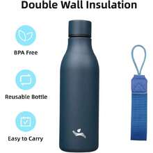 Insulated Water Bottles For Outdoor - Rusty Rose - View 5