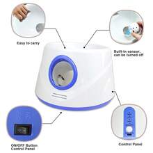 1pc New Pet USB Rechargeable Long Lasting Smart Multi-Distance Ball Launcher Outdoor Elastic Tennis Ball Thrower Dog Toy Automatic Throwing Machine, Perfect Size For Small And Medium Dogs, Comes With 3 Elastic Balls, Must-Have For Dogs And Cats