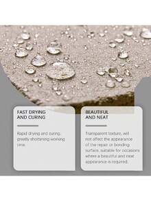 100ml Invisible Waterproof Sealant Glue, Flexible Fabric & Shoe Adhesive, Clear Durable Waterproof, Fast Drying No Trace, Outdoor Gear Repair, Weatherproof, Essential For DIY. Invisible Waterproof Sealant Glue, Fabric Adhesive, Shoe Waterproofing, Clear Sealant, Waterproof, Fast Drying, No Trace, Outdoor Gear Repair, Weatherproof, DIY Repair - Multicolor - View 5