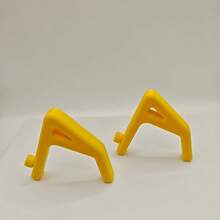 2Pcs Heavy-Duty Hooks For 10.3mm Aperture Shelves | Premium Plastic PET Construction With Brushed Finish, High-Load Wall-Mounted Utility Hooks For Shelves, Garages, Laundry Rooms, Kitchens And Storage Solutions | Strong, Durable, Easy-Install, Space-Saving Organizer For Home And Workshop Organization, Clutter Reduction, And Flexible Shelf Systems - Multicolor - View 6