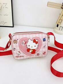 1 PC Sanrio Children's Bag Katy Cat Girls' Cross Body Bag Fashion Princess Bag Baby Cute Cartoon One Shoulder Handheld Girls' Bag - Multicolor - View 8