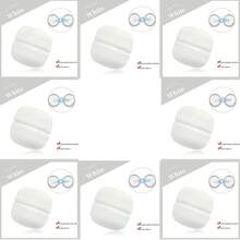 2个/4个/8个/10个装 时尚磁性丝巾夹/别针 - 耐用易用的磁性扣，适用于女士丝巾、披肩和帽子，四季皆宜，经典哑光表面，强力合金磁铁，可牢固固定丝巾和衣物，无钩设计，优雅风格，锌合金材质 - 黑與白 - 查看 33