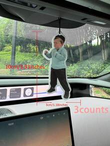 （战斗）车载空气清新剂，香水，后视镜装饰，车内挂饰，天然香氛空气净化器，动漫卡通厕所香氛包，客厅办公室卧室墙饰