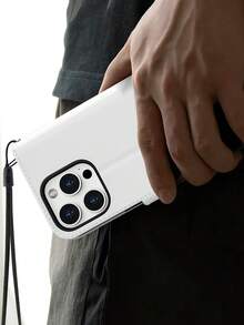 适用于 16 Pro Max/17 Pro Max 的挂绳卡套手机壳，兼容 Galaxy S25FE/S25 Plus/S25 Ultra/S25FE/S24 Ultra，钱包式翻盖真皮手机壳，兼容 Galaxy A17/A16/A15/A14/A13/A12、A56/A55/A54/A53/A51、Redmi 15C 手机壳，带支架，兼容 XR/7/8/SE/16E，兼容 17 Pro Max/Apple Air，带信用卡功能的真皮保护套 - 白色 - 查看 5