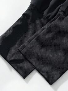 2条装男士时尚户外弹力腰带简约修身休闲工装裤，春秋季 - 彩色 - 查看 6