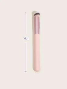 2pcs Angled Concealer Brush, Foundation Brush, Highlighter Makeup Brushes For Face Contouring - Watermelon Pink - View 5