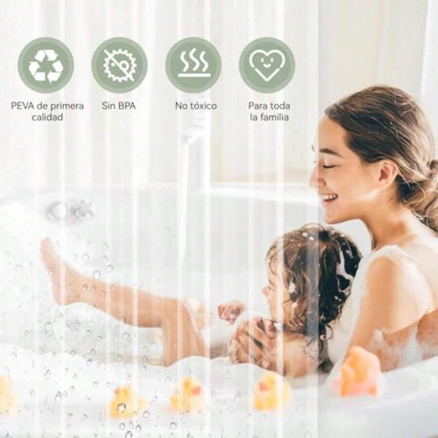 Bath Screens - Transparent - View 1