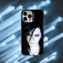 Funda de teléfono Bill Kaulitz Rock COOL para 17,16,15,14,13,12,11,Pro,Max,Plus, negra mate dura - z2 - Ver 5
