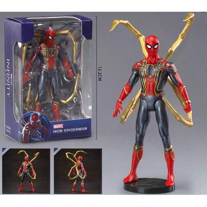 Marvel 30cm Avengers Toy Thanos Hulk Spiderman Iron Man Thor With Sound And Light Action Toy Gift