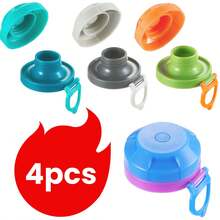 Magnetic Soda Can Lids – Reusable Airtight Can Covers, Easy To Use, Keep Drinks Fresh & Bug/Dust Free, Fits Standard Cans, Great For BBQ, Beach & Party. - Multicolor - View 10