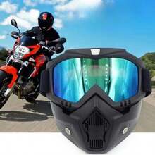 Tactical Protective Mask For Motorcycle And Skateboard - 彩色 - 查看 2
