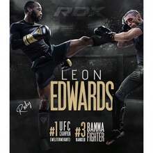 RDX - Espinilleras Kickboxing Muay Thai, aprobadas por SATRA, almohadillas para orejas de protección para el empeine de piernas MMA, entrenamiento de artes marciales, boxeo acolchado elástico, equipo - Negro (Negro completo)-G - Ver 5