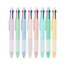Multicolor Ball Point Pens 4-In-1 Colored Pens (1.0mm) Assorted Inks 4-Color Ballpoint Pen (8 Pack) - 8 - 查看 1